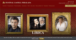 Desktop Screenshot of festivalperalada.com